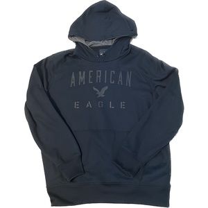 Black American Eagle Sweatshirt Men’s Large